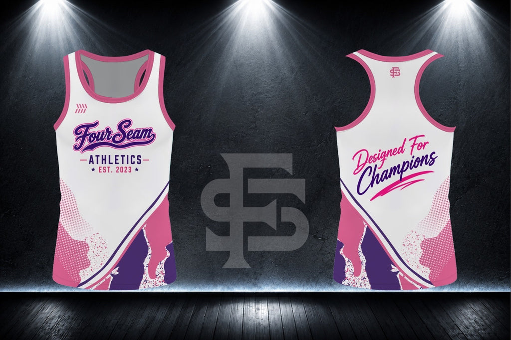 Womens Cut Racerback Tank