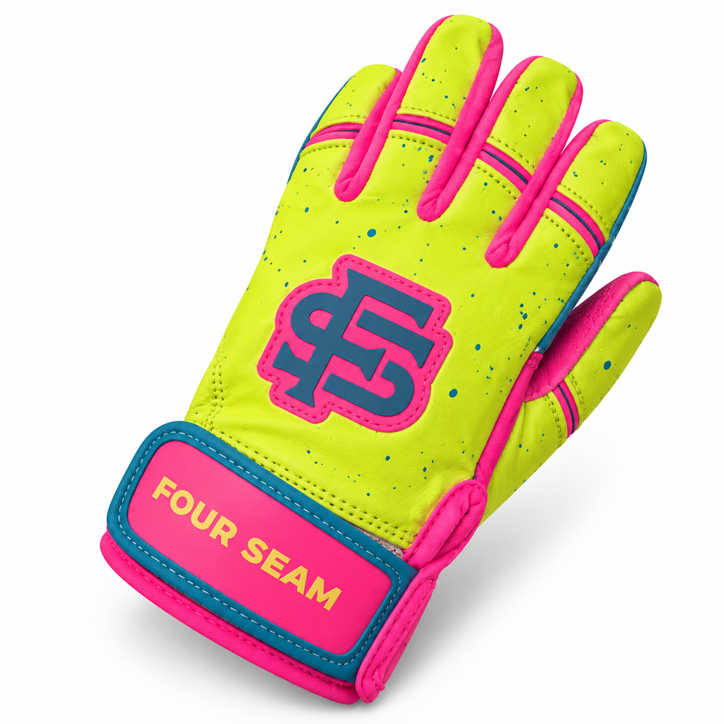 Neon Batting Gloves
