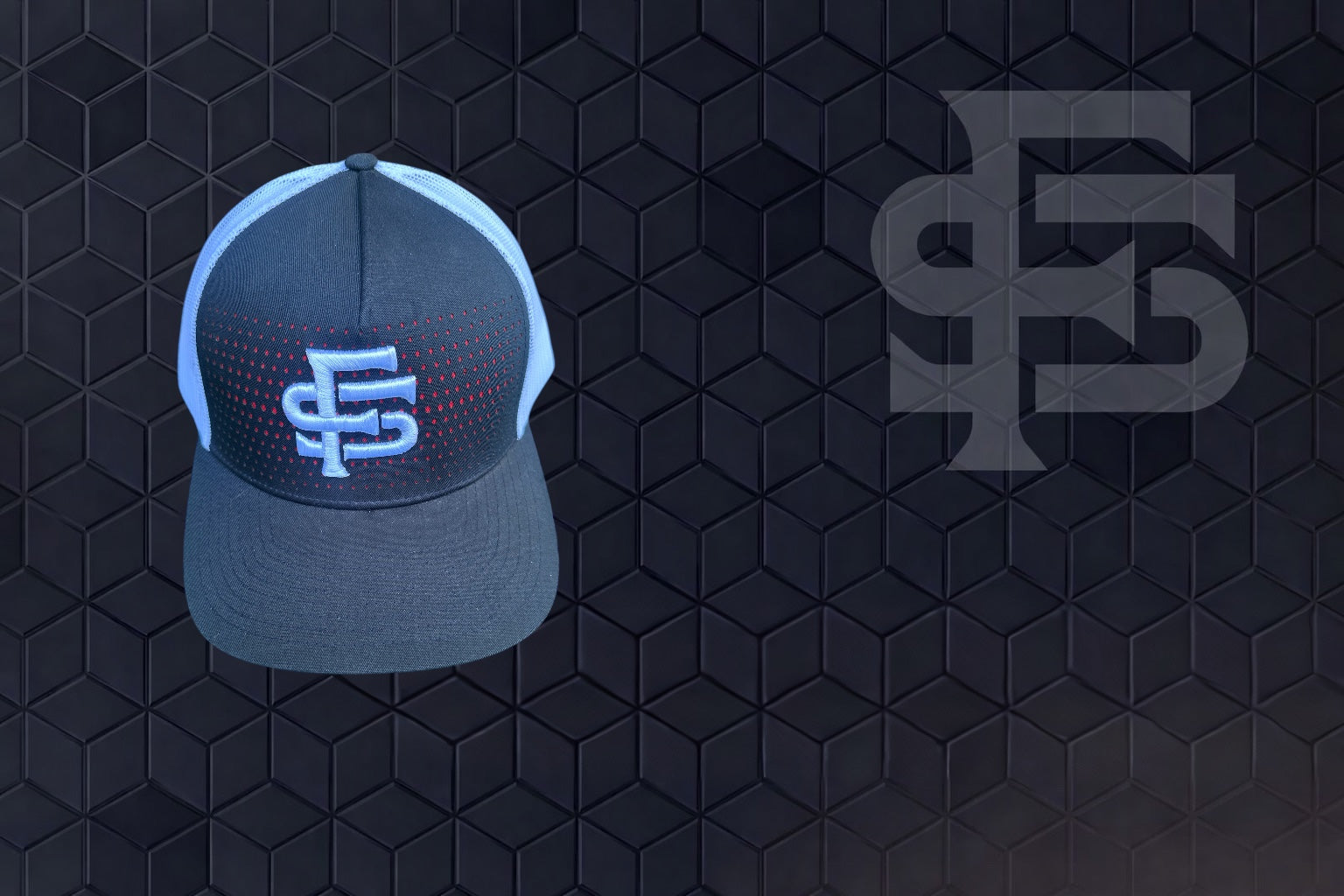 Red White and Blue Trucker Hat